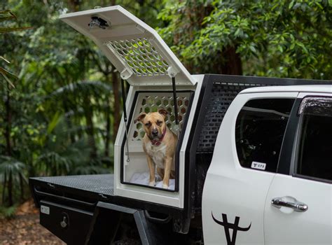 steel ute dog box|steel dog box for ute.